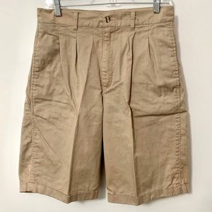 Men’s Beige Summer Golf Shorts